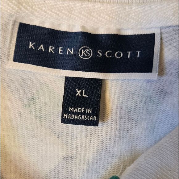 Cottage Core Ladies Polo! Adorable! - Picture 3 of 5